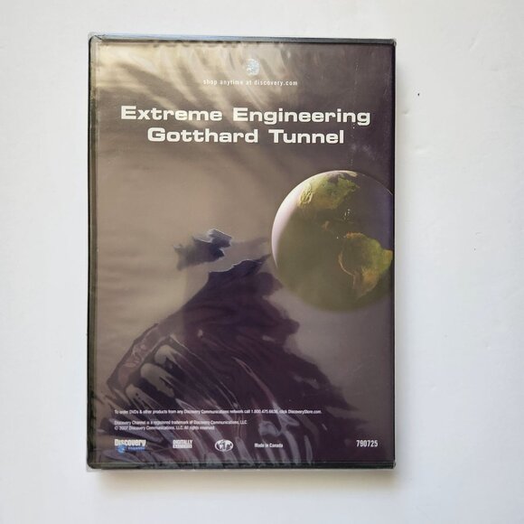 Discovery Channel "Extreme Engineering: Gotthard Tunnel" DVD - Picture 2 of 4